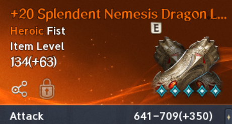 Aion 2 guide reference for End-Game (KR) Damage Efficiency Numbers